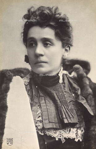 Ritratto di Eleonora Duse Autore non identificato 18911895 ca